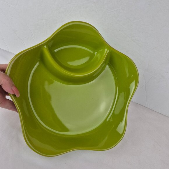 Chip and Dip Platter Bowl by Petals by Chantal - Picture 3 of 13